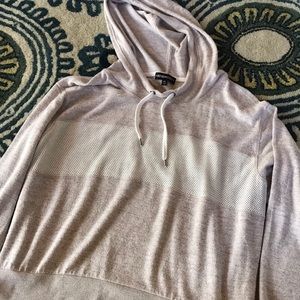 Crop style hoodie Cute net design